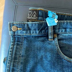Jos A Bank Traveler’s Collection blue jeans